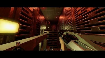Quake II RTX - Ammo Depot Pt. 2  - bunk1 @ 4K with scaling Ray Tracing