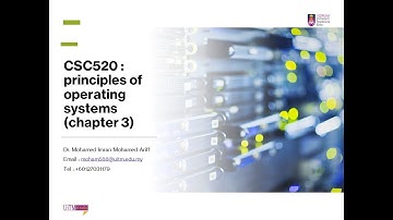 CSC520 Operating Chapter 1 4 April 2022 (group 3A)