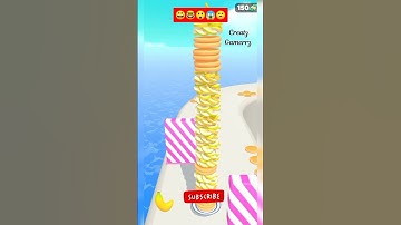 #Shorts| Pancake Run Game🍊🍍🍌🍐| Pancake Run Gameplay All Levels Android,iOS Big Update  walkthrough