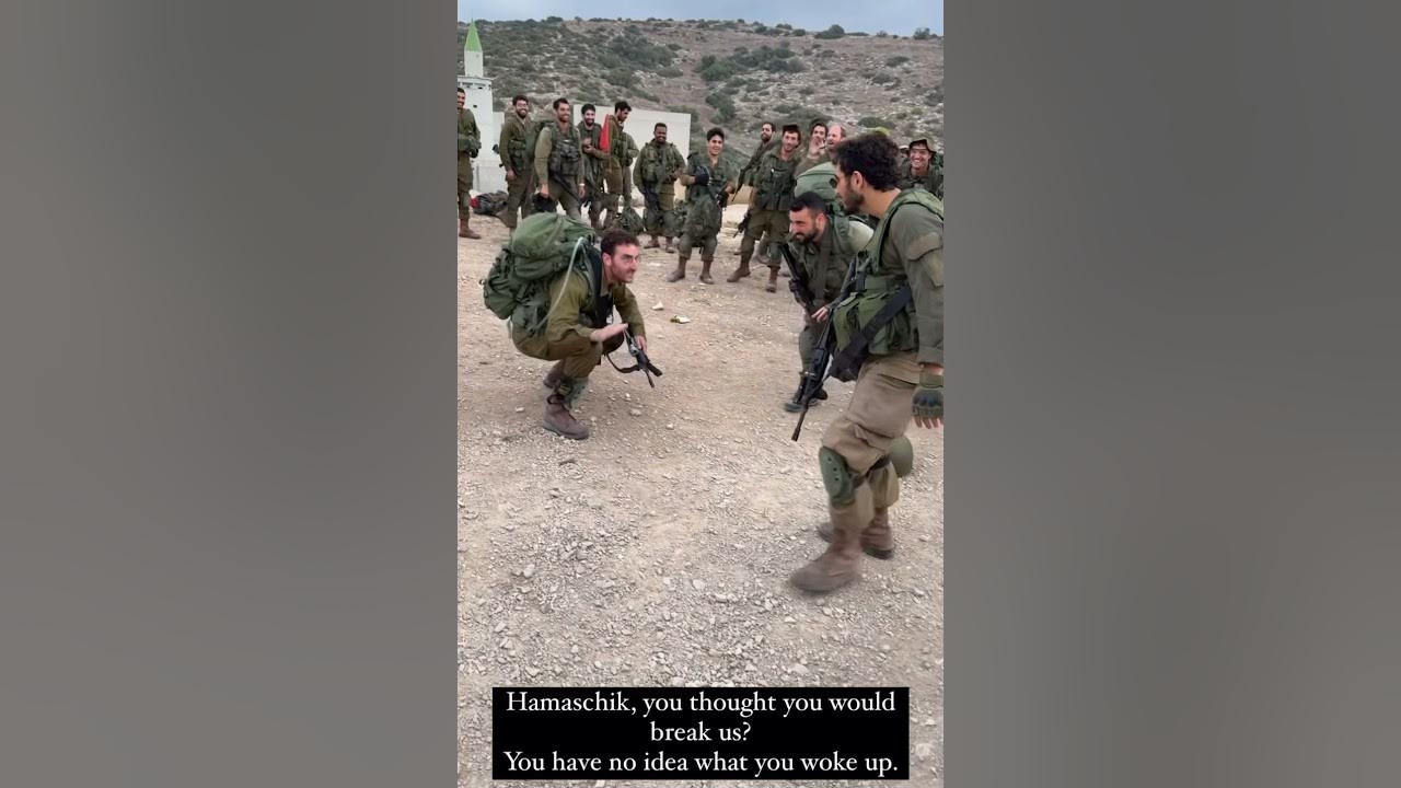 How the Israel army is keeping their spirits up. Vid by Rudy Rochman #israel How the Israel army is keeping their spirits up. Vid by Rudy Rochman #israel