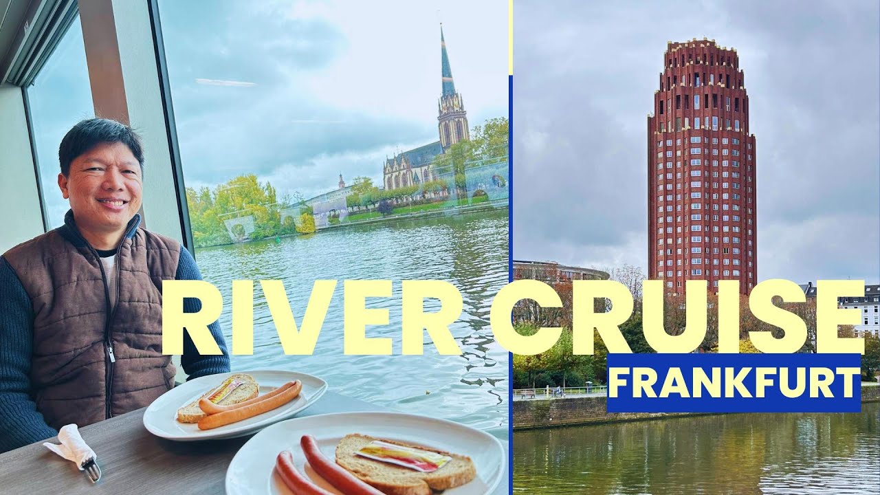 РЕЧНОЙ КРУИЗ ВО ФРАНКФУРТЕ, ГЕРМАНИЯ
