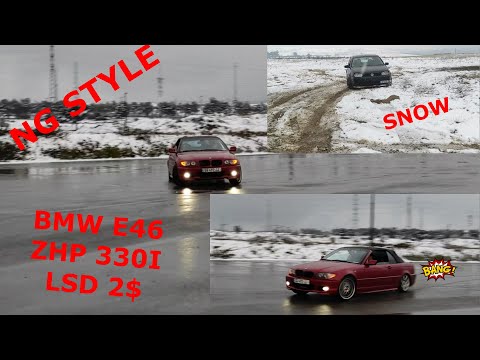 BMW E46 330CI ZHP LSD TEST/ DRIFT BURNOUT DONUTS ხიდის გატესტვა და ვარჯიში /გამოდგება სვარკა?/VLOG#2