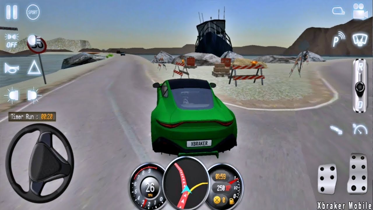 Driving School 2017 - | NEW UPDATE | - Green Car Driving - New Challenge Added - Android Gameplay