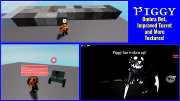 Piggy Build Mode: Ombra Bot, New Textures and Improved Turret!