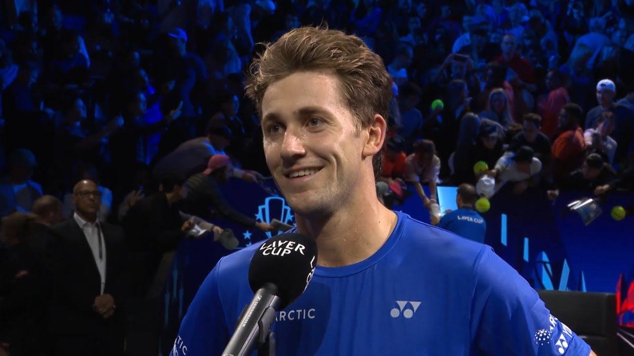 Casper Ruud On-Court Interview Laver Cup 2022 Match 1