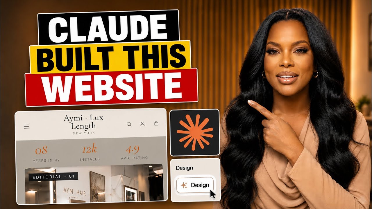 Building a beautiful Website with Claude [Beginner] - YouTube