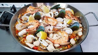 西班牙特色 【西班牙海鲜饭】【Paella】西餐三大名菜之一，与法国蜗牛、意大利面齐名