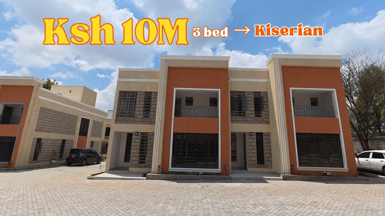 KSh 10M Modern 3-Bed Townhouse Tour in Kiserian | Gated + Gardens #Kiserian #RealEstate