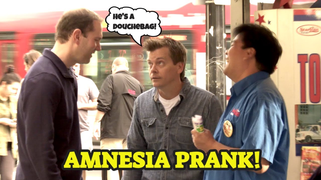 The Amnesia Prank - My Friend Lost His Memory! | Jack Vale
