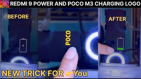 👉📱✅ POCO M3 AND REDMI 9 POWER CHARGING LOGO SOLUTION/ #youtubeviral #viralvideo2024 #latestvideo