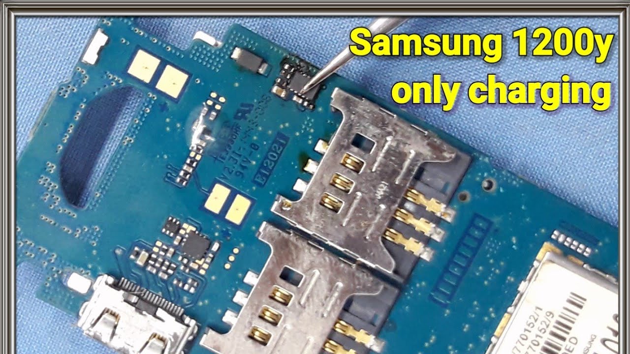 Samsung mobile 1200y dead only charging on solution .