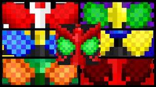 Minecraft Kamen Rider OOO Skin screenshot 5