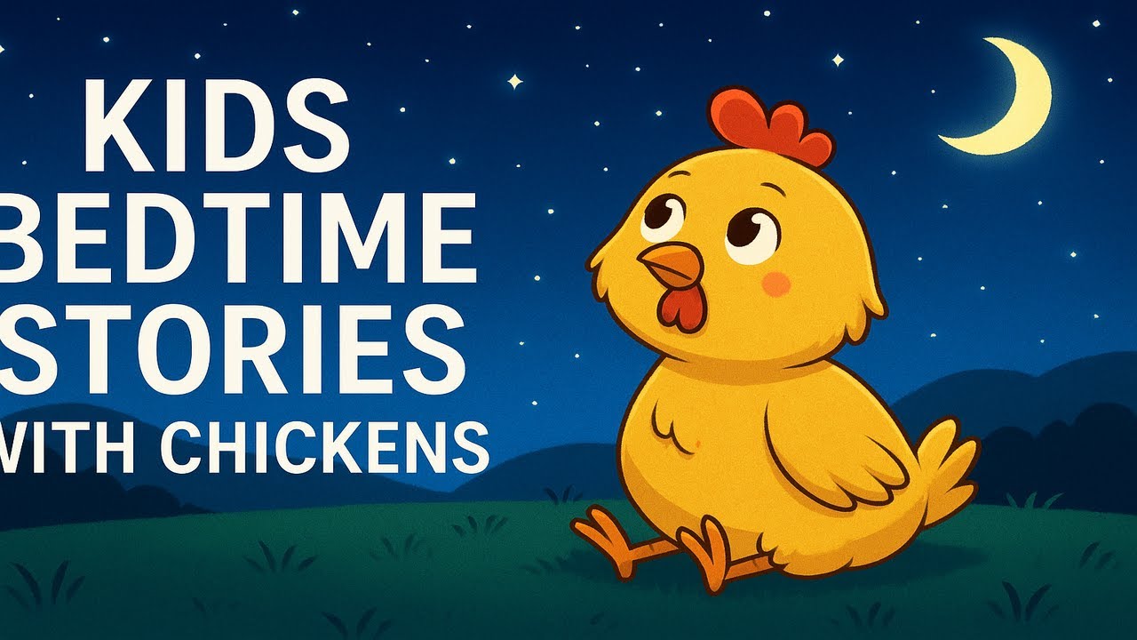 Kids Bedtime Stories with Chickens 🐣 | The Chicken Who Wouldn't
