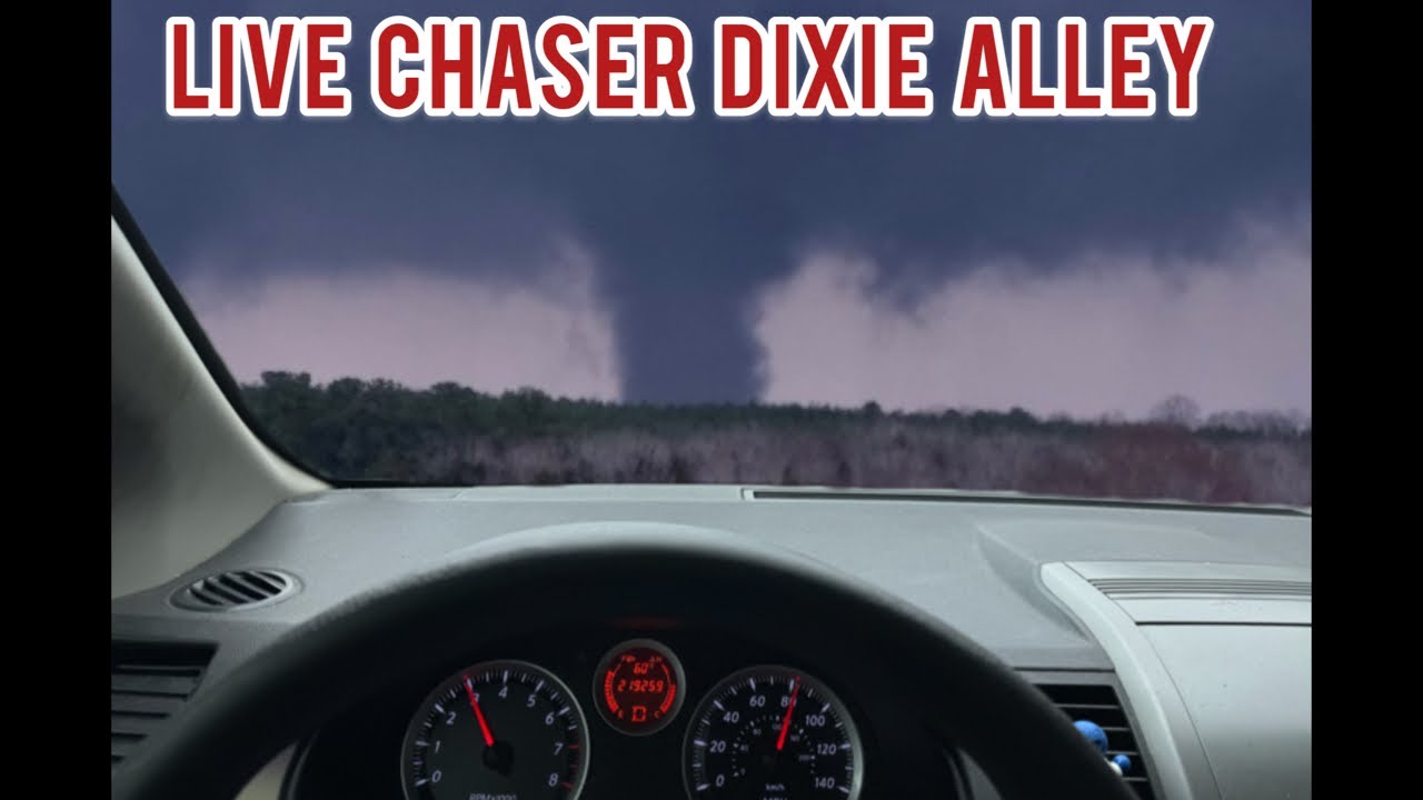 Dixie Alley Tornado Chase (LA, MS, AR) 🌪️ - YouTube
