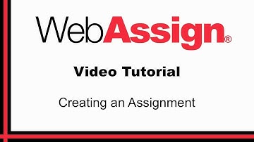Creating an Assignment