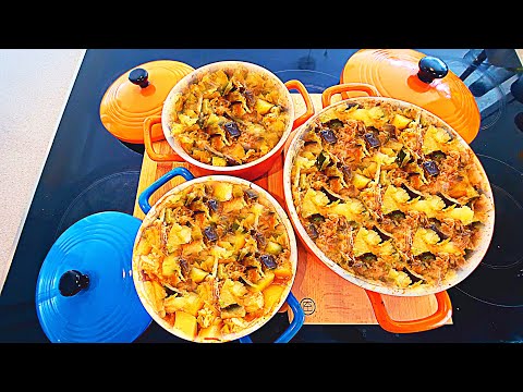 Овощи в Духовке, ОЧЕНЬ ПРОСТО и ВКУСНО, Как Запечь Овощи В Горшочках