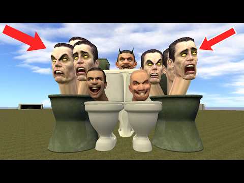 Spartan Kicking All New Skibidi Toilets Memes in the Giant Water Pit #234 - Garry's Mod