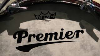 Steve Maxwell Vintage Drums - Worth Watching Premier 2012145X14 Redwmp Kit Very Cool