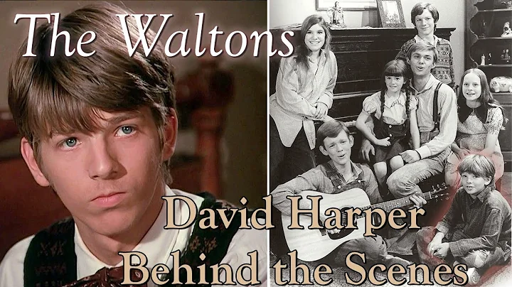 The Waltons - David Harper  - behind the scenes wi...