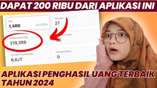 APLIKASI PENGHASIL UANG TERBAIK TAHUN (2024)