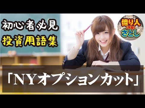 【初心者必見】投資用語集「NYオプションカット」【投資家プロジェクト億り人さとし】