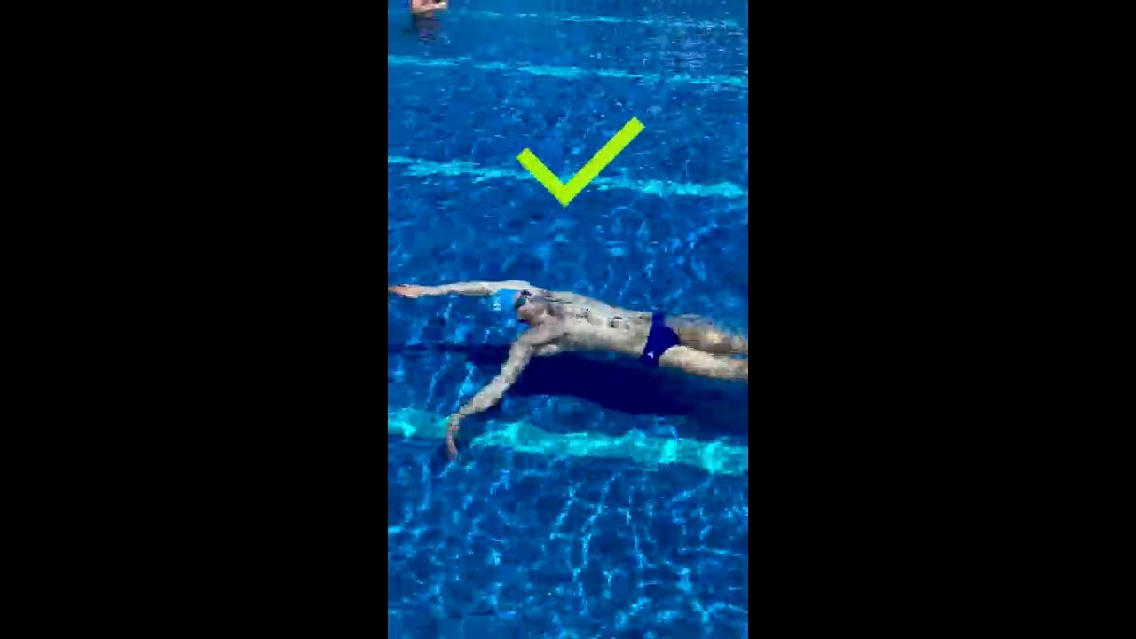 Spot The Difference In His Backstroke Technique 