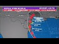 Update: Tropical Storm Nicholas heads toward Gulf Coast