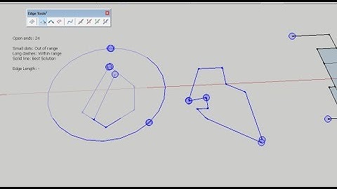 [Sketchup Tutorial] Introducin Edge Tool sketchup