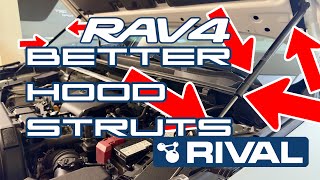 RIVAL HOOD STRUT INSTALL | 5TH GEN TOYOTA RAV4