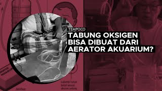 Benarkah Tabung Oksigen Bisa Dibuat dari Aerator Akuarium?