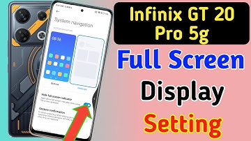 Infinix gt 20 pro 5g full screen display setting / Infinix gt 20 pro 5g free fire test /full screen