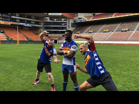 Sheamus & Cesaro play rugby in Cape Town, South Africa