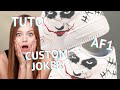 How To: Custom Shoes Air force | The Joker | with POSCA only