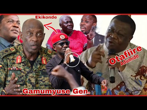 Gen Otafiire Adumidde Ekikonde Kinyose Kwata Nyoko Gamumyuse Ebigambo Bimuwedeko Mpuuga Ne Nalweyis