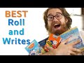 Top 5 ROLL AND WRITE Board Games Anyone Would Enjoy! 🎲// Reviewing the BEST Roll and Write Games