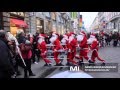 Dancing Santas - Деды отжигают - танцующие Деды Морозы