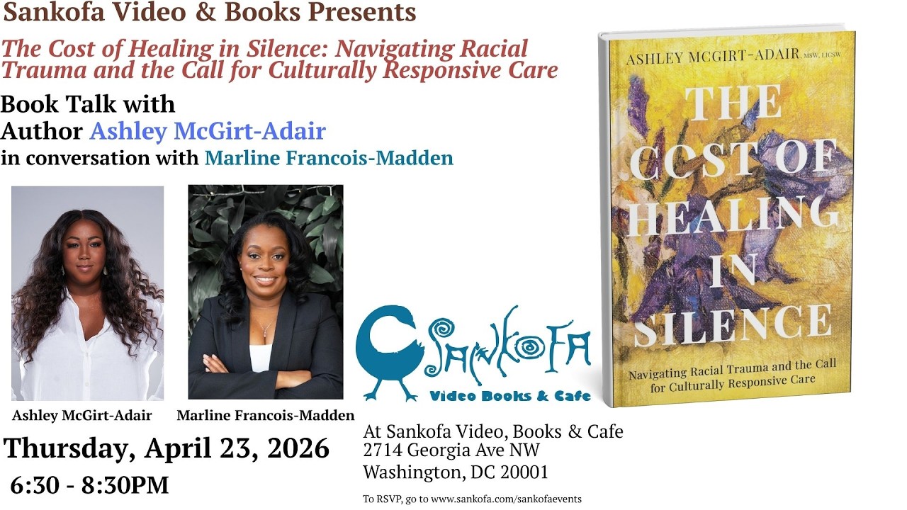 Book Event -The Cost of Healing in Silence