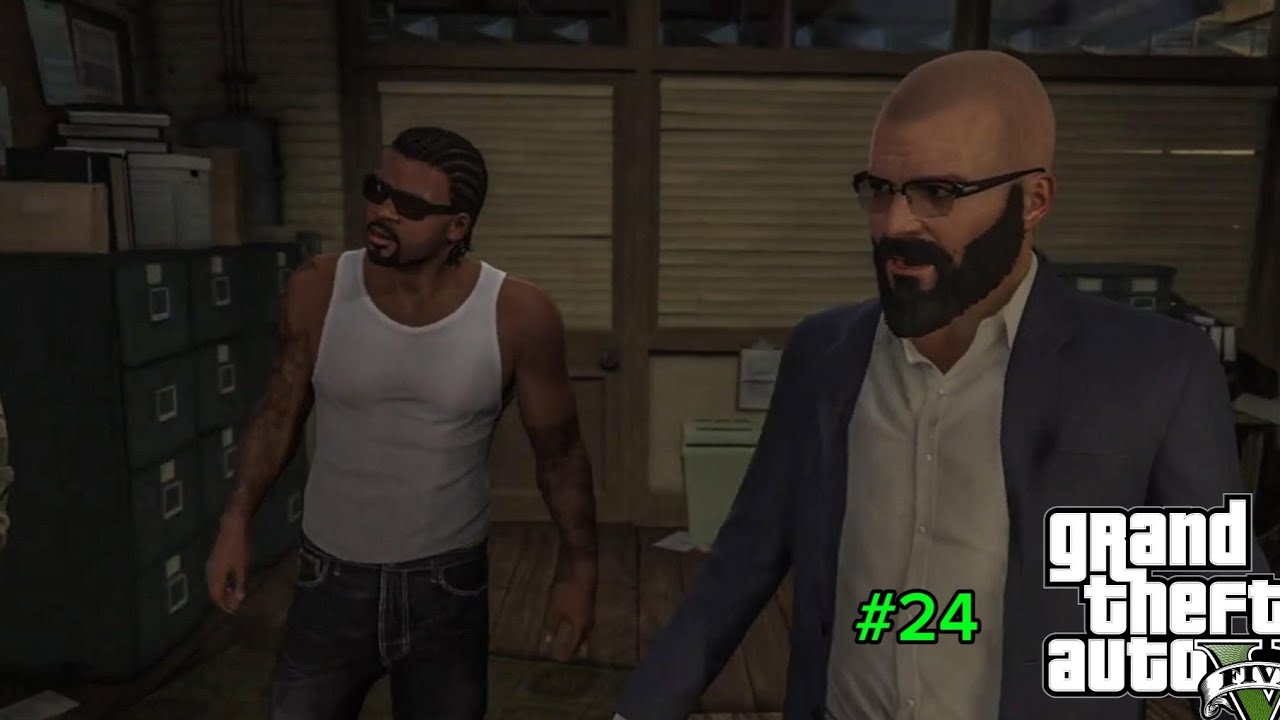 GRAND THEFT AUTO V: LIMPANDO O FIB #24