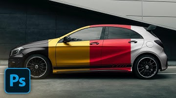 Hoe je de kleur van een auto in Photoshop CC verandert