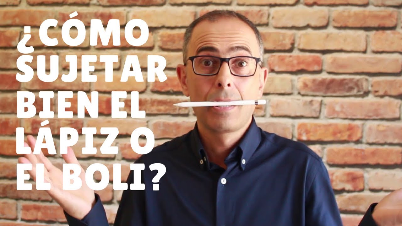✍¿Cómo coger el lápiz o el bolígrafo al escribir? TRUCO infalible