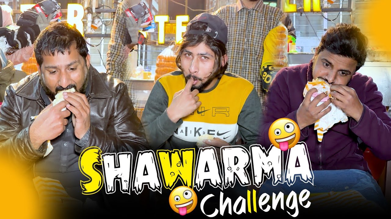 Shawarma Challenge 🌯/