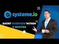 ✍️systeme.io's Short overview | Within 5 minutes overview🙂 #systemeio #systemeioreview #webismail