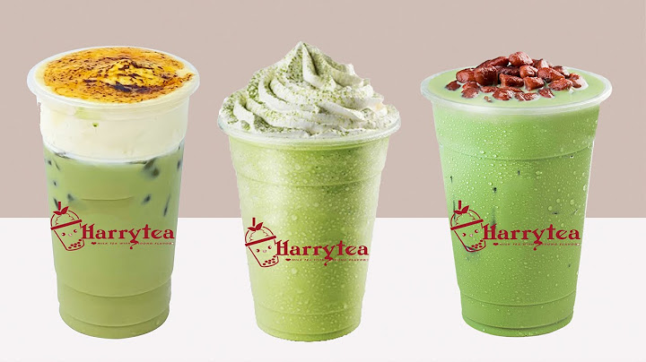 Trà sữa matcha nên kết hơp với topping nào năm 2024