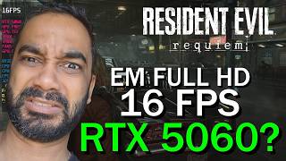 SOBROU NADA PRA RTX 5060 COM PATH TRACING NO RESIDENT EVIL REQUIEM?