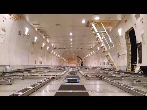 EVA AIR 長榮航空747-400 貨機內裝大揭密 747-400 Cargo Aircraft Interior Revealed