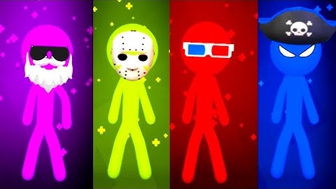 Only Random Stickman Funny Minigames - Stickman Party 1 2 3 4 Player 2023 Gameplay