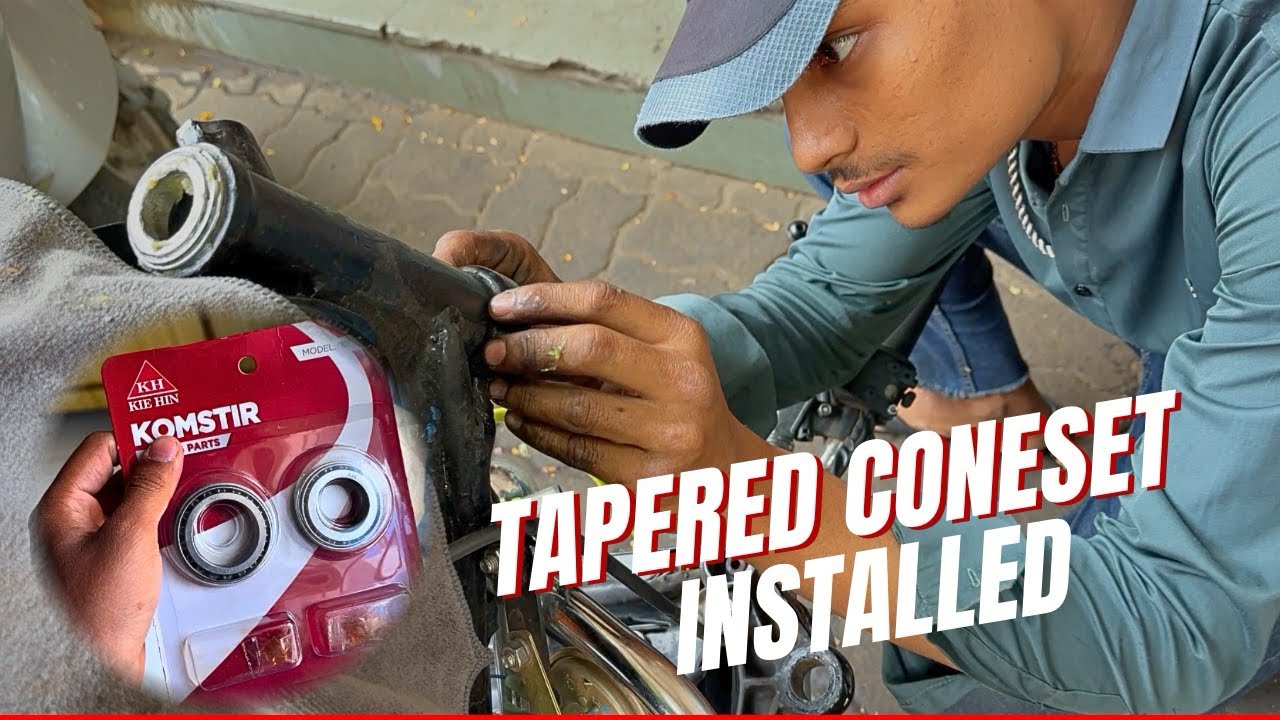 How to Install Tapered Cone Bearing on RX100 | Better Handling & Stability
