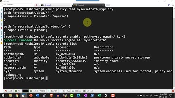 HashiCorp Vault Policy Demo - Video 23