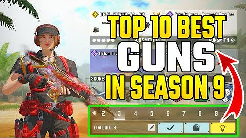 Top 10 Best Guns/Loadout in COD Mobile Season 9 You Need To Use.
