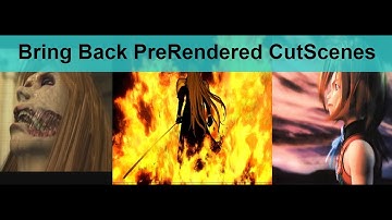 Bring Back Pre-Rendered Cutscenes In Video Games | Pre Rendered 3D Graphics